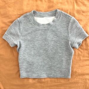 Alo Micro Waffle Sierra Short Sleeve Top